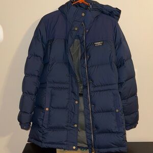 Women’s Navy Puffer Jacket